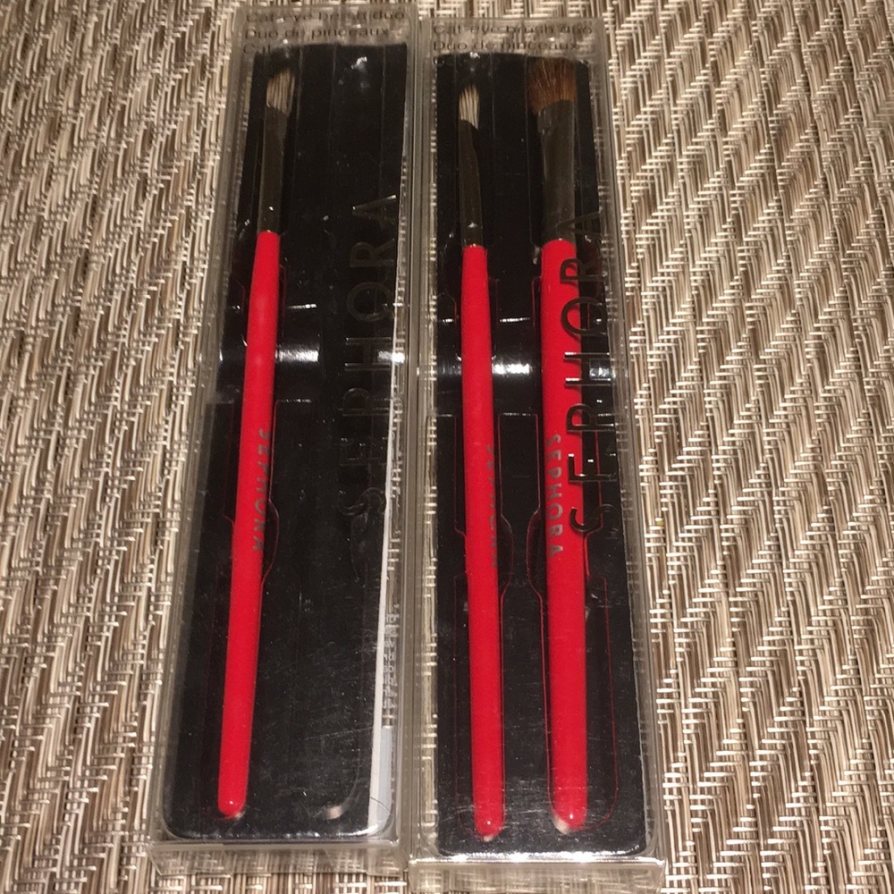 New Sephora cat eye duo brush set